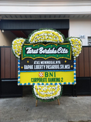 Papan Bunga Duka di Belitung